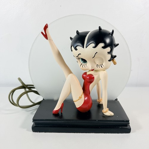 Betty boop lamp leg red - boop,