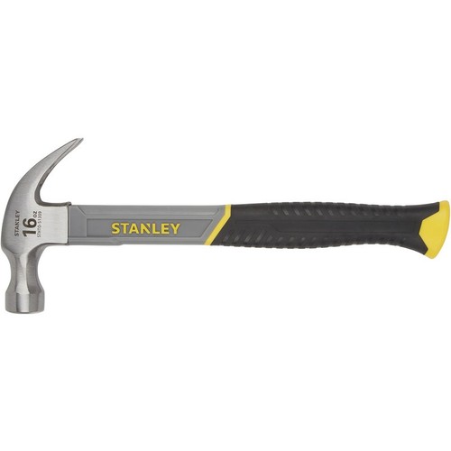 Stanley fibreglass claw hammer - stanley,