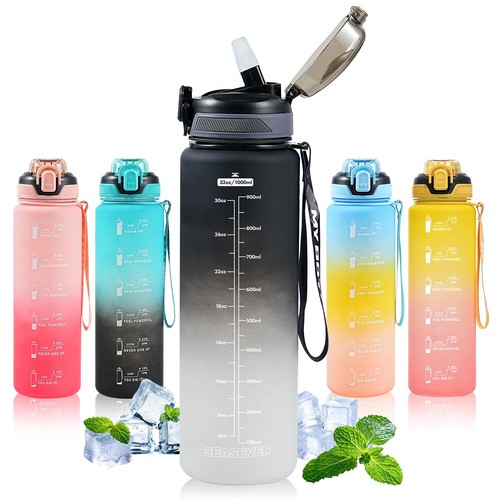 Water bottle with - 1l,