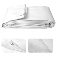 White Heavy Duty Tarpaulin