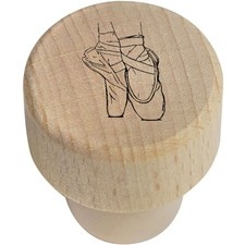 19mm 'Ballet Shoes En Pointe'