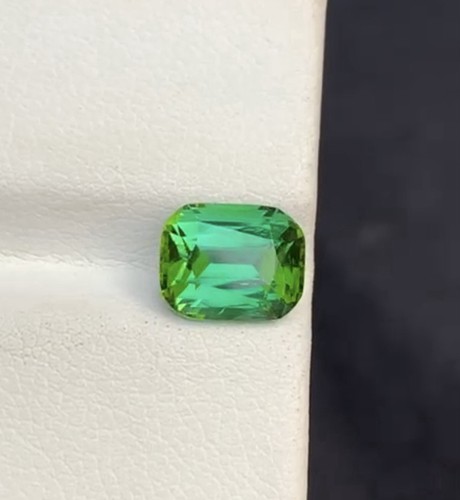 Natural green tourmaline - natural,