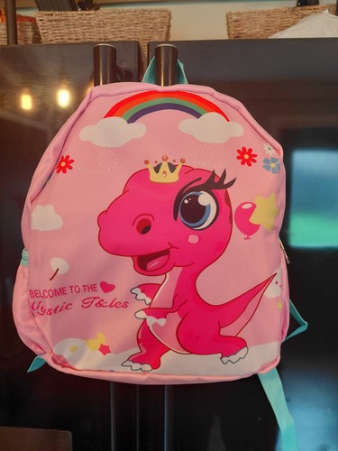 Girls dinosaur backpack - dinosaur,