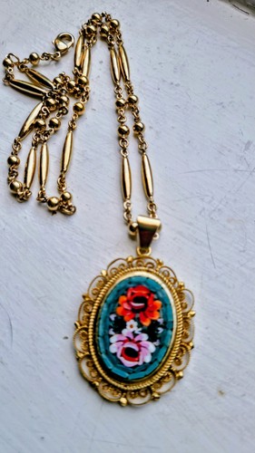 Vintage venetian micro mosaic - venetian,