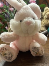 Vintage pink bunny rabbit