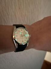 Rolex Oyster Date 6694 1977 Antique Vintage White Dial Hand Winding Wristwatch