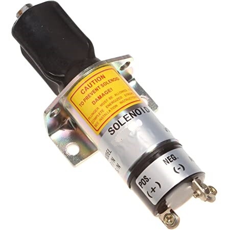 Solenoid engine shut - shut, elect
