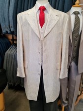 White Brocade Fancy Jacket Blazer Wedding Evening Formal Suit Mens Men