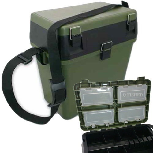 Fishing seat box system - box, ngt