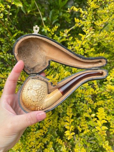 Antique meerschaum grape - antique,