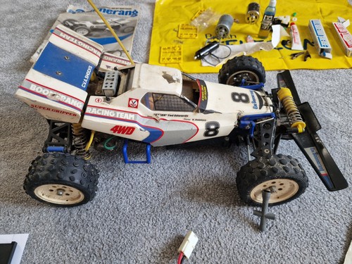 Tamiya boomerang 1986 - boomerang, radio