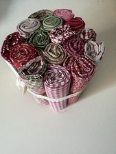 Tilda Creating memories Winter Reds & Greens 16 Fat Eighths 100% cotton Fabric