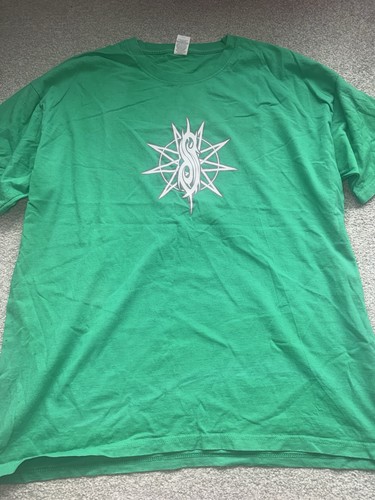 Slipknot bright green logo