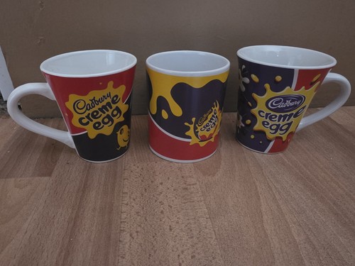 Creme egg mugs - creme,