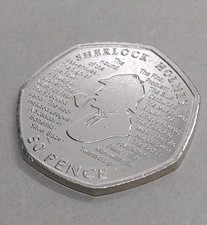 2019 - Sherlock Holmes - 50p