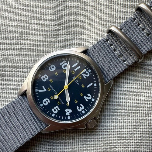 Seiko alba military watch - seiko,
