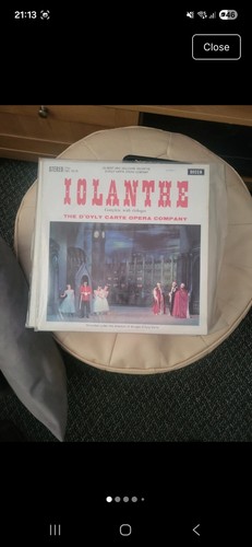 Iolanthe the oyly carte - the, d'oyly