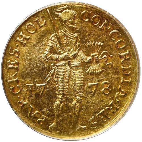 1778 gold ducat pcgs au58 - 1,
