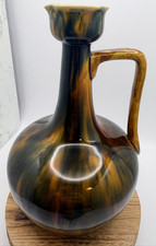 Sarreguemines Drip Glaze Ewer