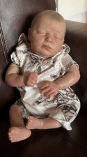 Reborn 18" Vinyl Silicone Baby Doll Lifelike Newborn