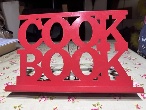 Cook book stand - stand, red
