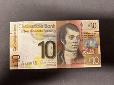 CLYDESDALE BANK   £10   25th