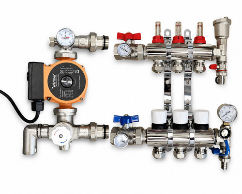 Underfloor heating port - underfloor,