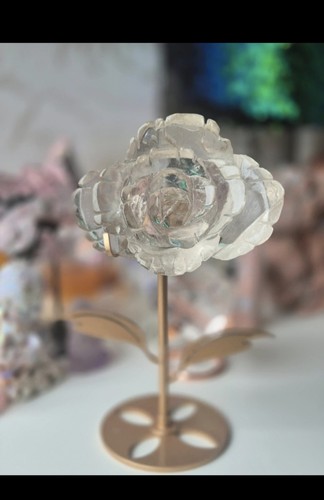 Beautiful clear quartz - quartz, crystal