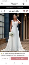 Ivory Wedding Dress Size 16 Brand New I'd Say It's More Of A 12 to 14 Beautiful