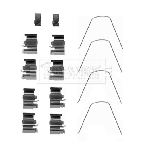 Brake pad fitting - pad, kit