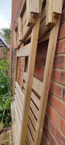Two garden wooden planer box - two,