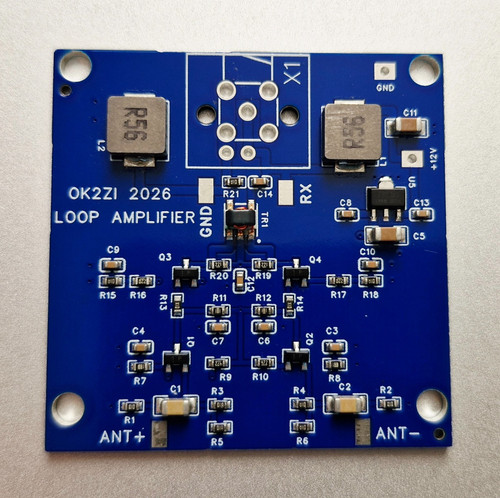 Magnetic loop preamplifier smd - preamplifier,