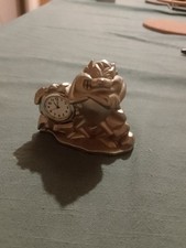 tazmanian devil 1997 warner bros figure with clock