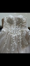 Wedding Gown with Choker Size
