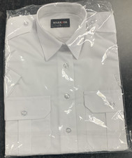 Ladies White Shirt Short