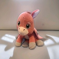 Shrek Donkey Pink Dronkey plush Baby Dragon Soft Toy Teddy Bear Wings 2007