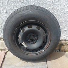 Vw Golf Mk4 Bora Steel Wheel 5x100 With Tyre 6.5mm 175/80/R14