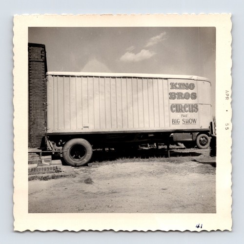 King bros circus - circus, 1955