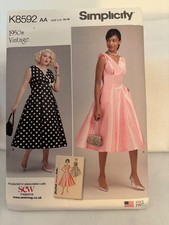 simplicity vintage dress