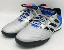 Adidas Copa Tango 18.3 TF Silver Black 4G Football Trainers AstroTurf  UK8.5 NEW