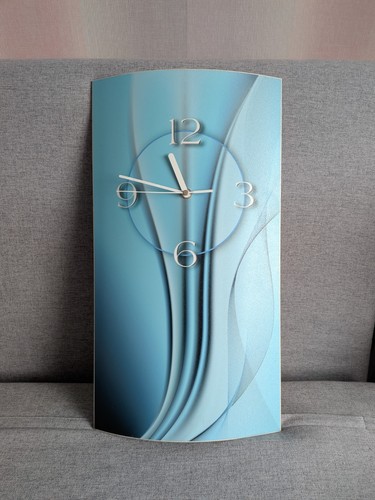 Turquoise modern rectangular - modern,