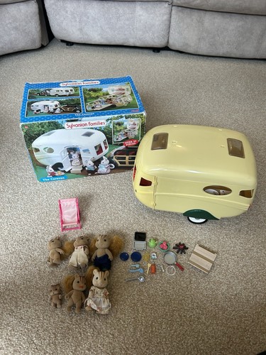 Sylvanian families caravan - sylvanian,