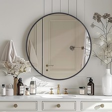 Large Round Wall Mirror