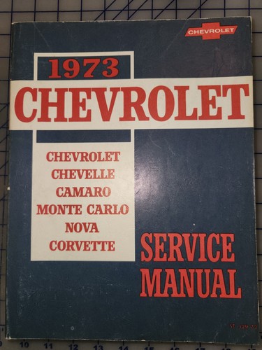 1973 chevrolet chassis service - chevrolet,