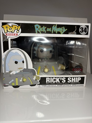 Funko pop rides rick and - funko,