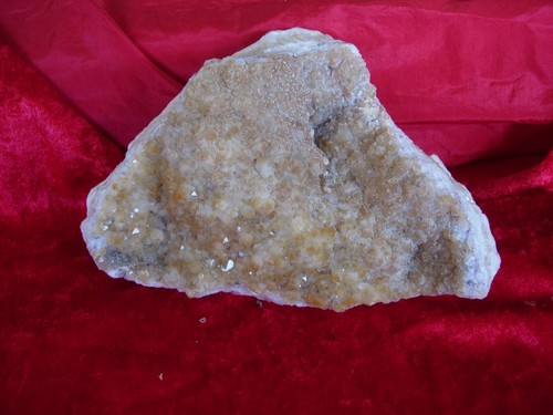 Citrine geode natural large