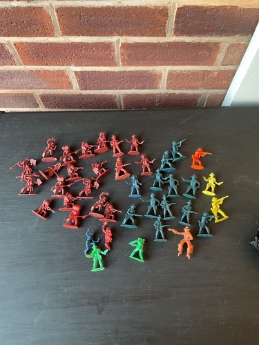 Vintage plastic figures - vintage,