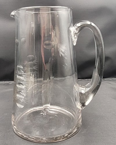 Antique 19th century - glass, jug