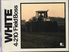 WHITE "4-210 Field Boss" Articulated Tractor Brochure Leaflet