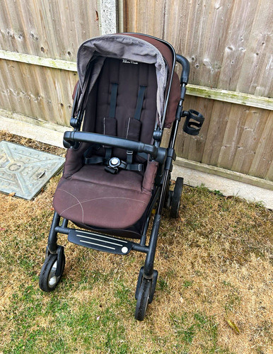Silver cross pram with - silver,